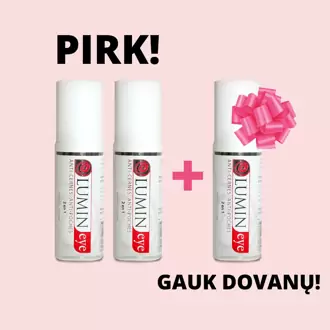 Specialus pasiūlymas! 2 LUMIN EYE + 1 LUMIN EYE DOVANŲ! 